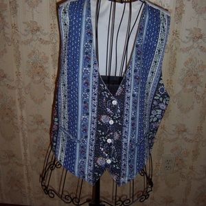 LADIES BEADED VEST